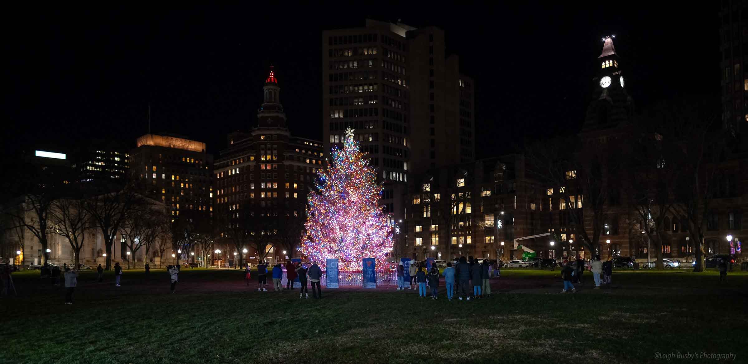 New Haven Connecticut “Christmas Tree Lighting Ceremony” 12102020