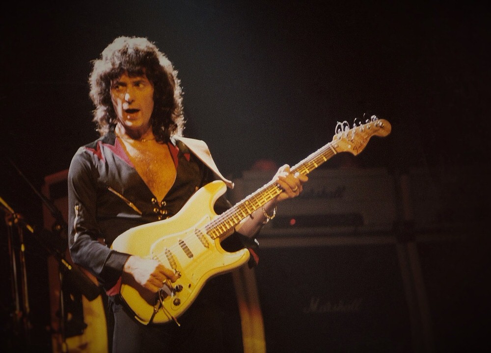 Ritchie Blackmore with Deep Purple (and Rainbow) at the New Haven Coliseum.
