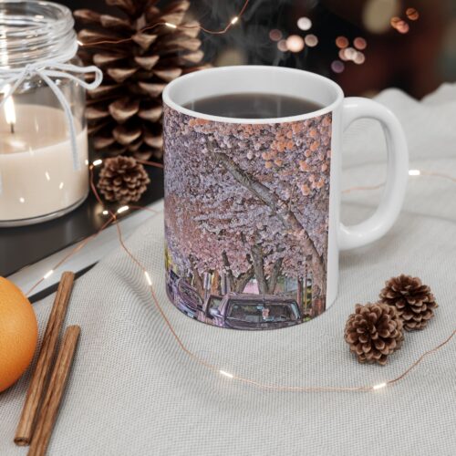 Hughes Place Cherry Blossom Mug