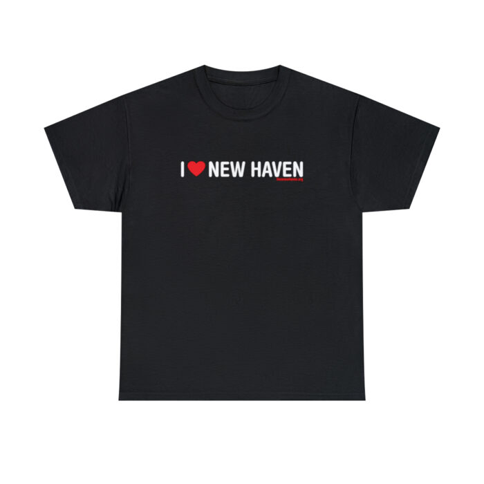 Black I Love New Haven T-Shirt