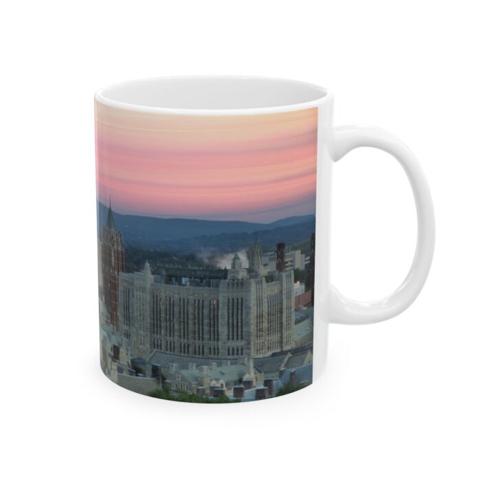 Yale Campus Sunrise Mug- Perfect Gift for people that love New Haven and Coffee - Image 4
