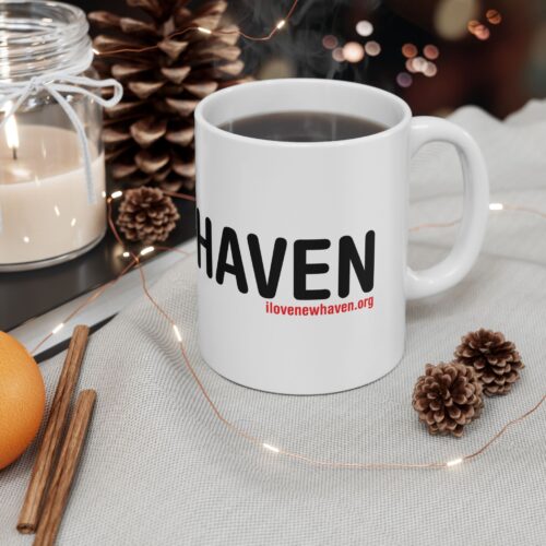 I Love New Haven Ceramic Mug - Perfect Gift for New Haven and Coffee Lovers