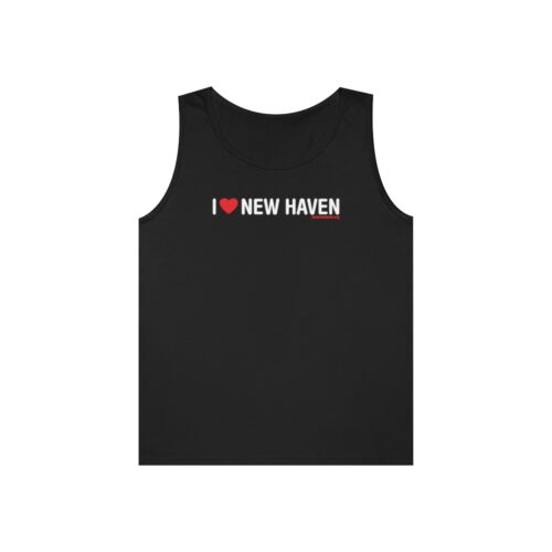 Black I Love New Haven Tank Top