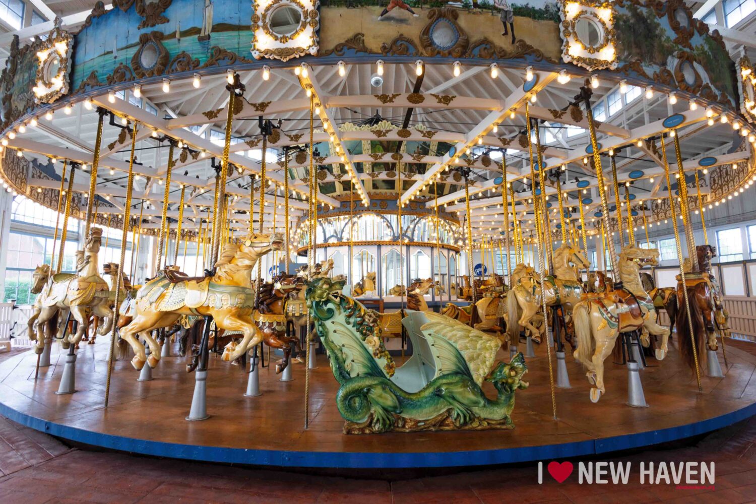 new haven lighthouse point carousel