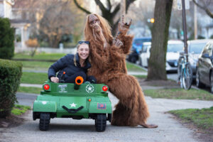 Sasquatch Sithing in East Rock Photo by Chris Randall 003 1