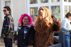 Sasquatch Sithing in East Rock Photo by Chris Randall 004