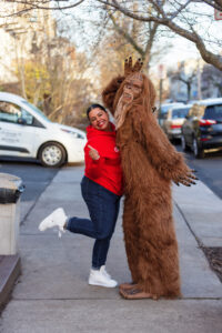 Sasquatch Sithing in East Rock Photo by Chris Randall 009 1
