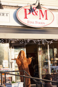 Sasquatch Sithing in East Rock Photo by Chris Randall 011