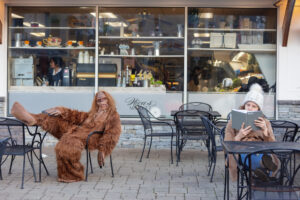 Sasquatch Sithing in East Rock Photo by Chris Randall 014